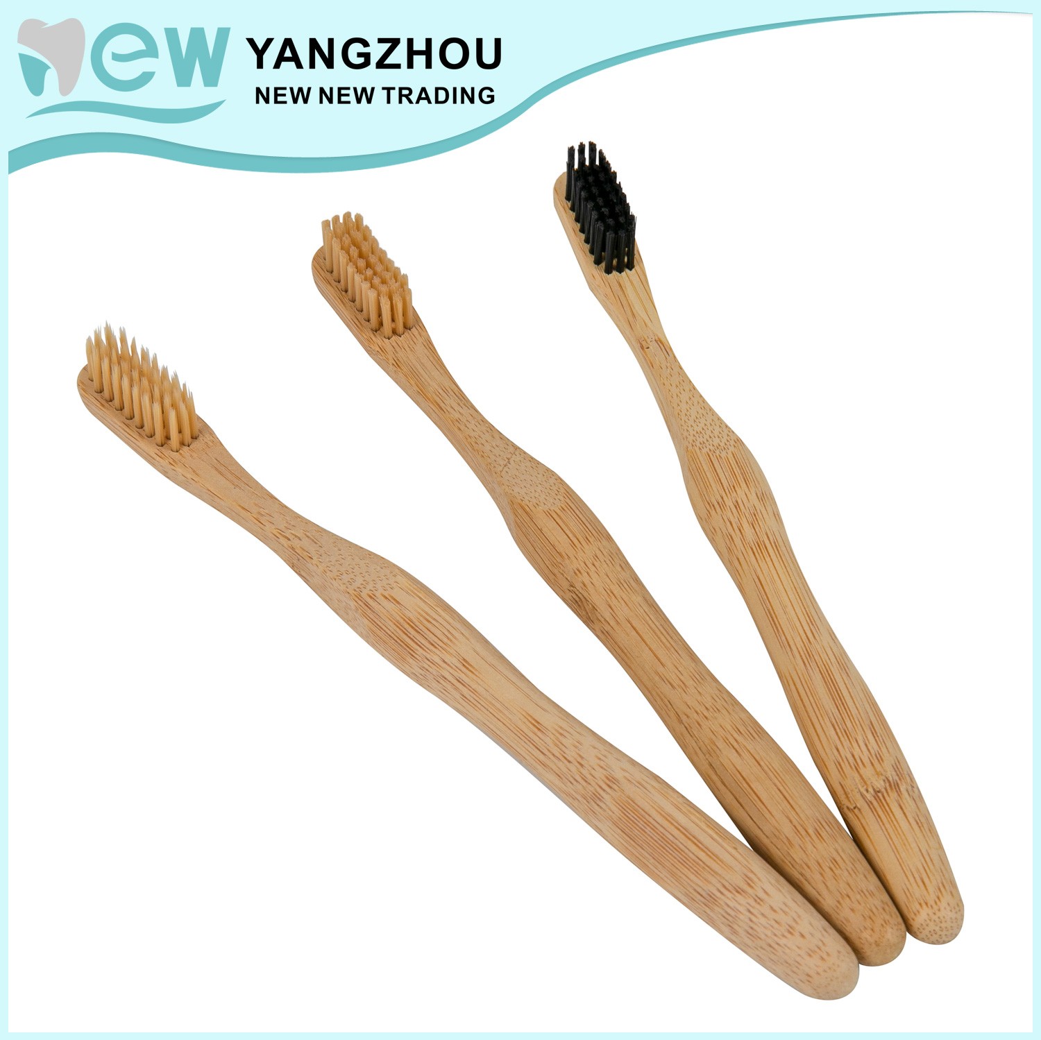 oral cleaning adult used bamboo toothbrush 