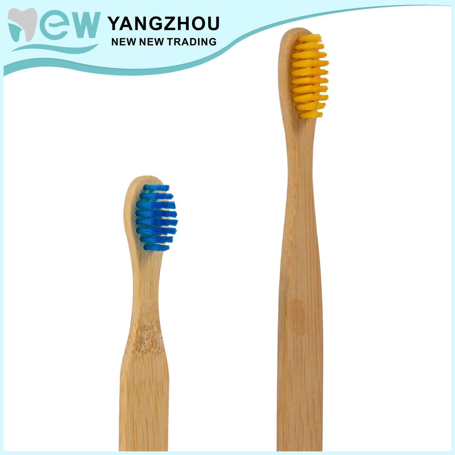 teeth whitening adult used bamboo toothbrush