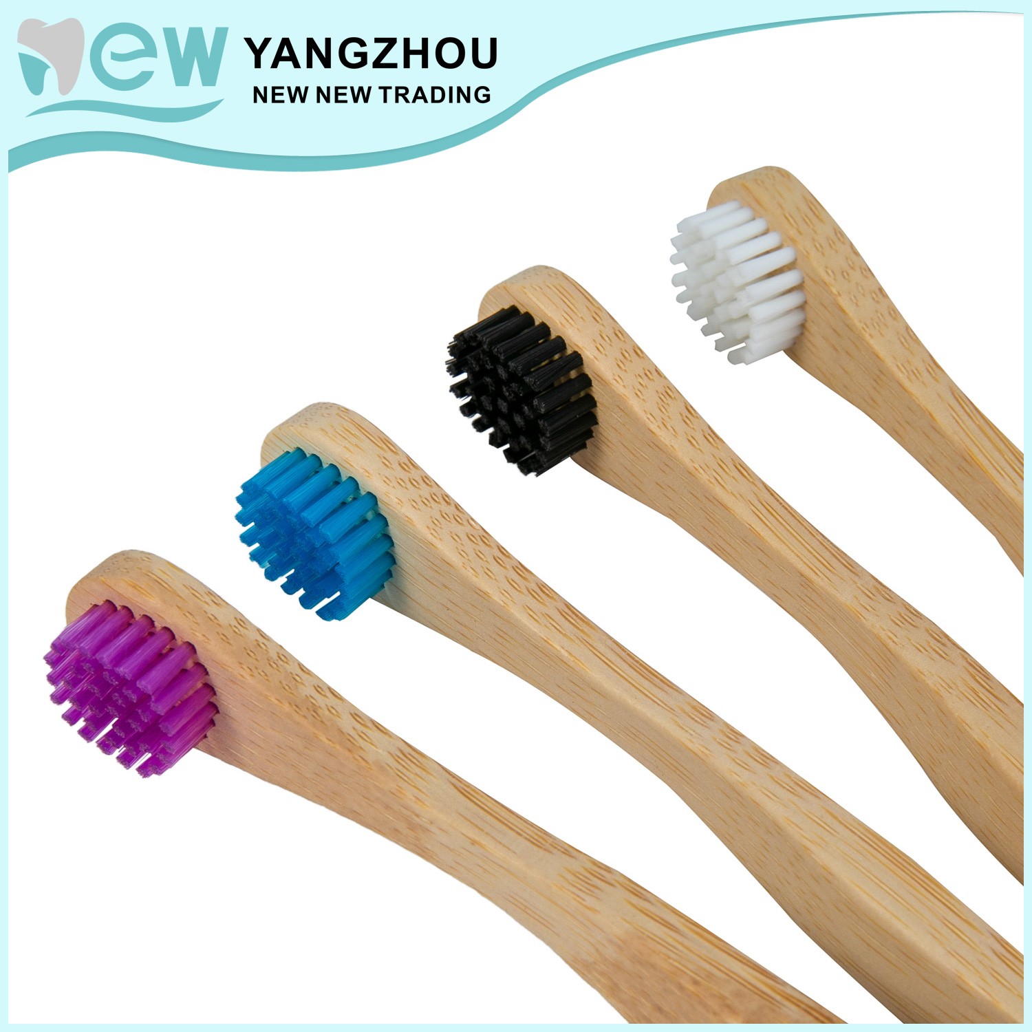 tongue cleaning adult used bamboo toothbrush