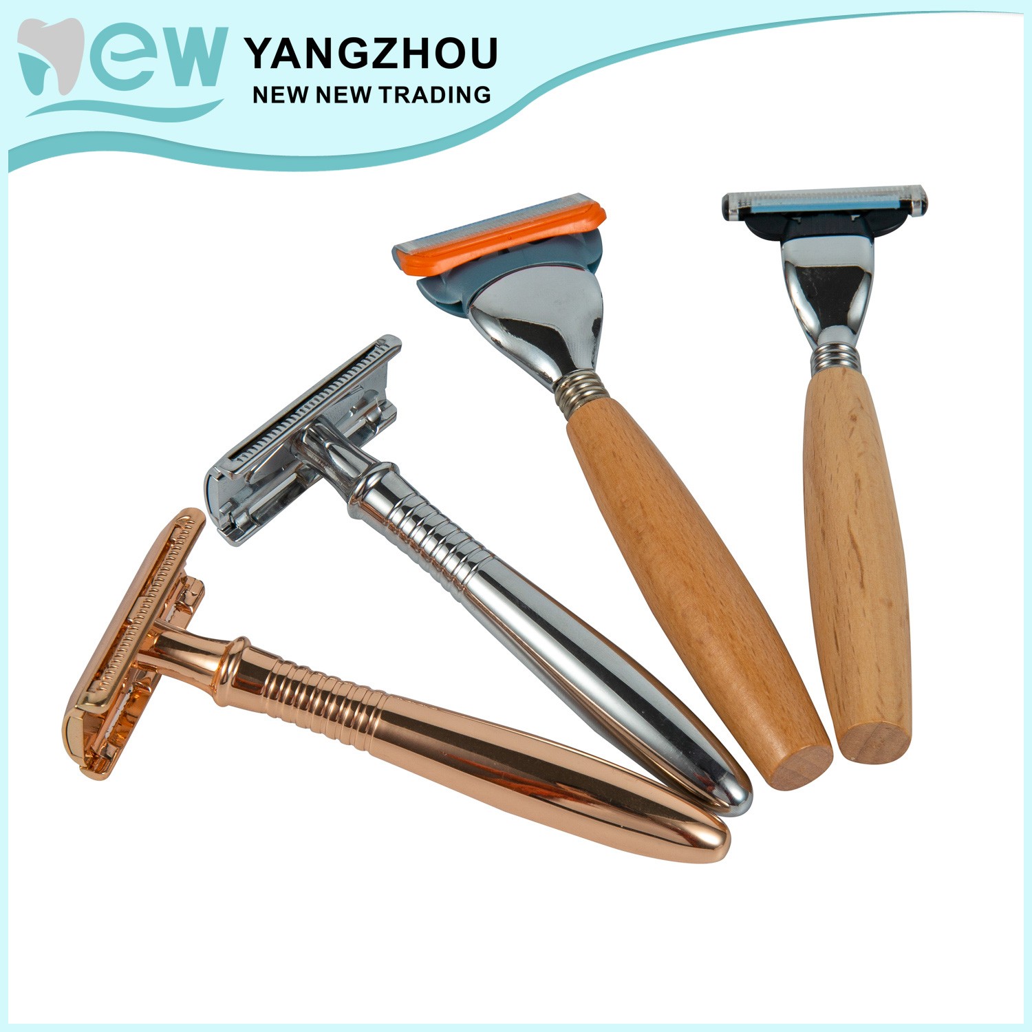 bamboo handle cleaning shaver 