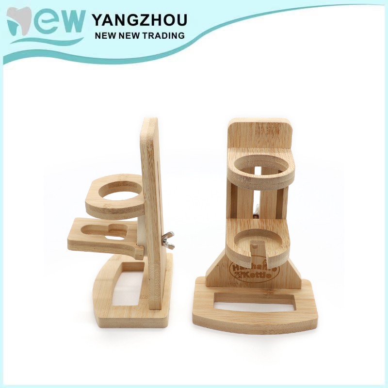 Bamboo hamster kettle holder 001