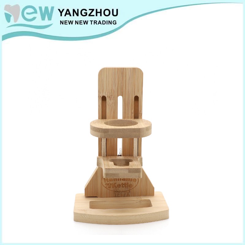 Bamboo hamster kettle holder 002